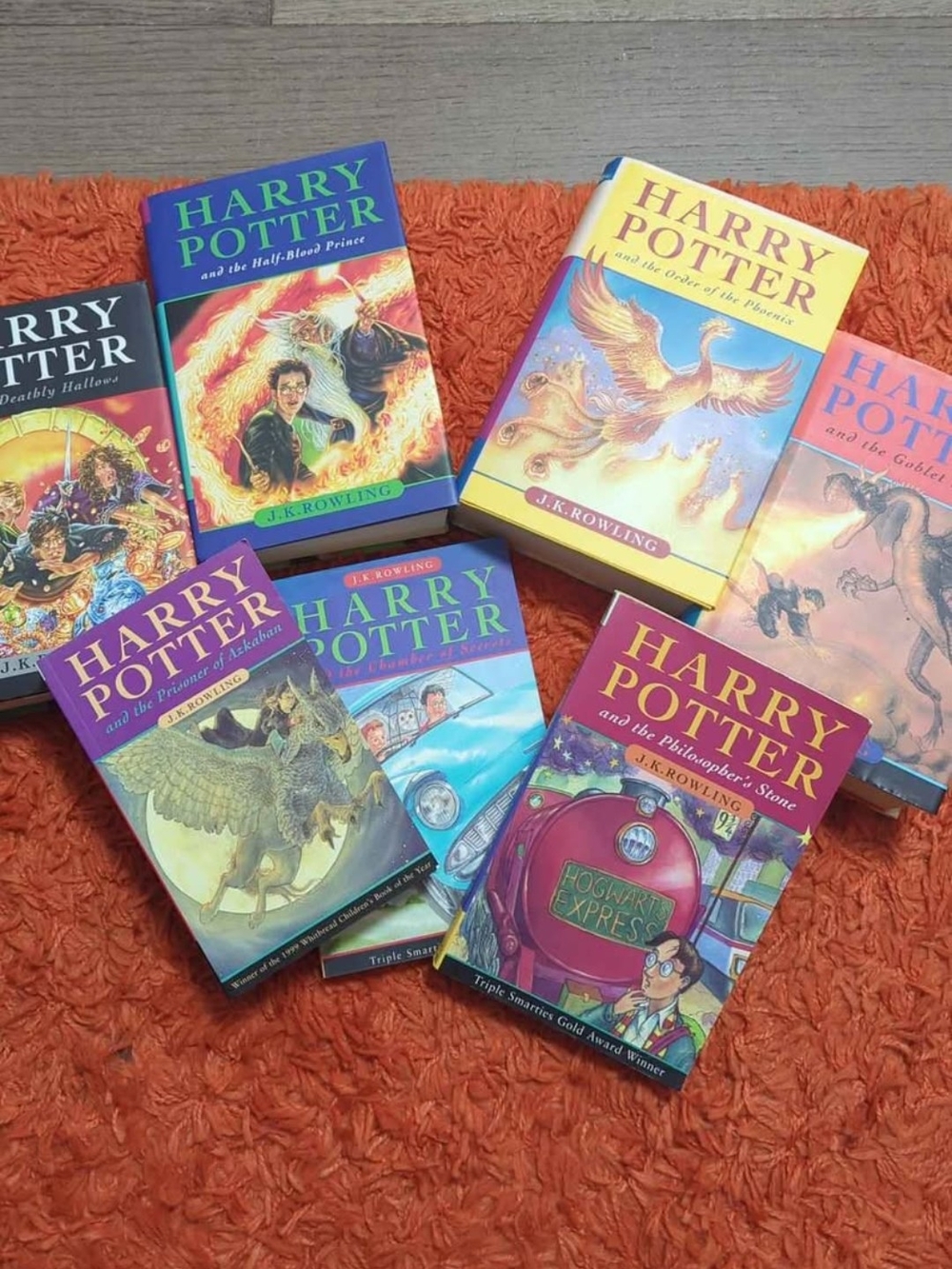 Full Set Of Harry Potter's Books